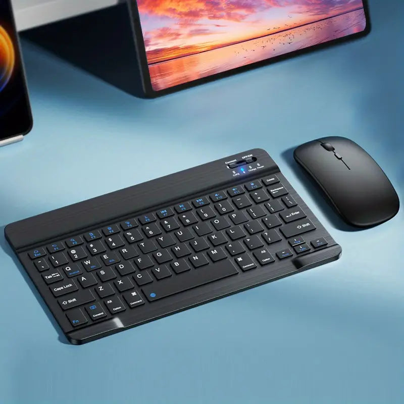 Combo Teclado Y Mouse Bluetooth Pro